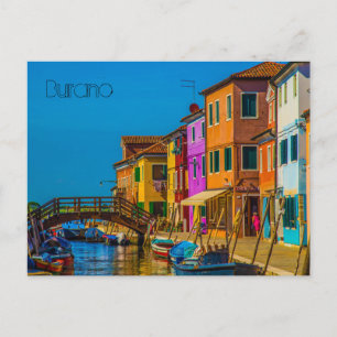 Burano-Briefkaart Briefkaart