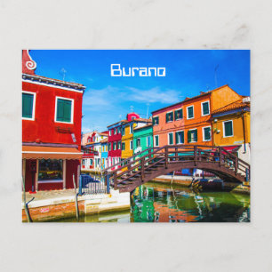 Burano-Briefkaart Briefkaart
