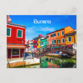 Burano-Briefkaart Briefkaart (Voorkant)