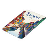 Burano eiland Italië Magneet (Linkerzijde)
