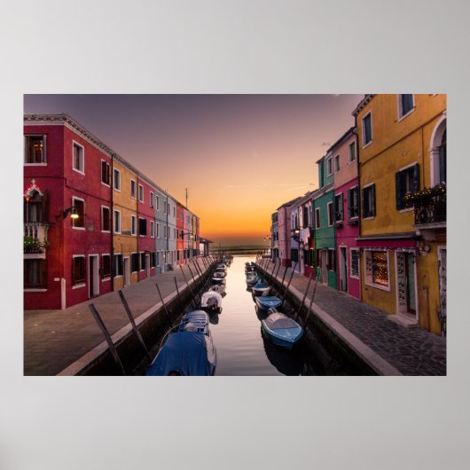Burano Island, Venetië, Italië Poster (Voorkant)