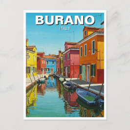 Burano Italië Briefkaart