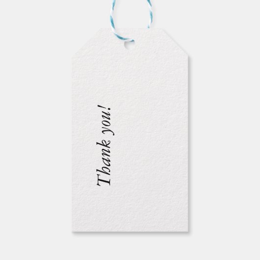 Burano, Italië Cadeaulabel (Achterkant)