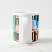 Burano, Italië Grote Koffiekop (Achterkant)