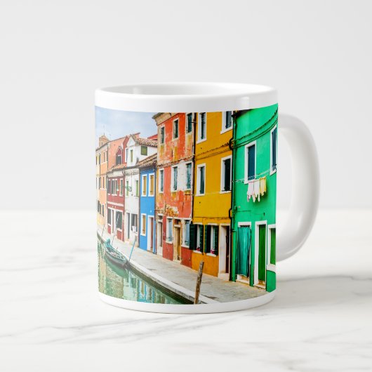 Burano, Italië Grote Koffiekop (Voorkant rechts)
