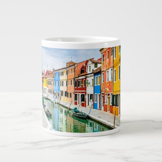 Burano, Italië Grote Koffiekop (Voorkant)