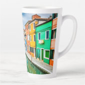 Burano, Italië Latte Mok (Rechts)