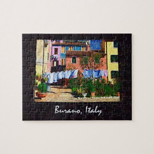 Burano Italië Legpuzzel (Horizontaal)