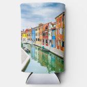 Burano, Italië Seltzer Blikjeskoeler (Voorkant)