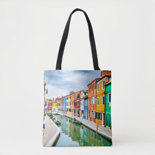 Burano, Italië Tote Bag (Voorkant)