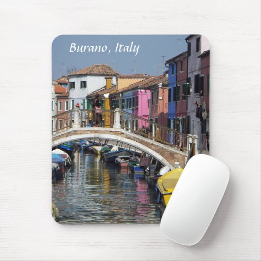 Burano;  Lace Island Mousepad Muismat (Met muis)