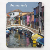 Burano;  Lace Island Mousepad Muismat (Voorkant)