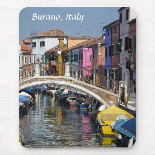Burano; Lace Island Mousepad Muismat (Voorkant)