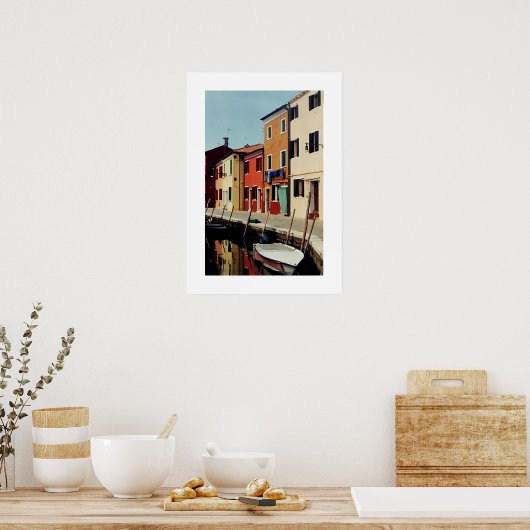 Burano Poster (Keuken)