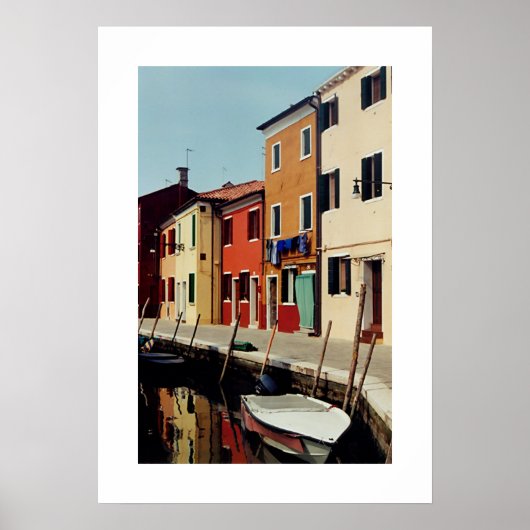 Burano Poster (Voorkant)