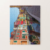 Burano Street Scene Venice Italy Legpuzzel (Verticaal)