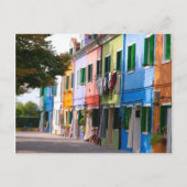 Burano-Venetia Briefkaart (Voorkant)