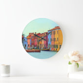 BURANO - Venetian Lagoon Venetië - Burano Grote Klok (Huis)