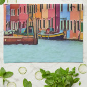 BURANO - Venetian Lagoon Venetië - Burano Theedoek (Gevouwen)