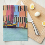BURANO - Venetian Lagoon Venetië - Burano Theedoek (Quarter Fold)