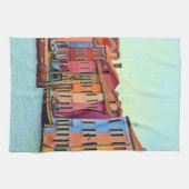 BURANO - Venetian Lagoon Venetië - Burano Theedoek (Horizontaal)