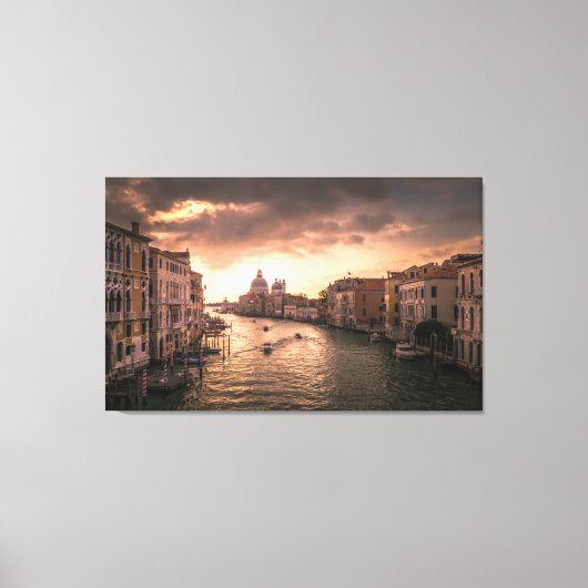 BURANO, VENETIË, ITALIË CANVAS AFDRUK (Voorkant)