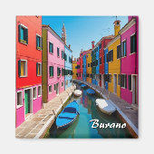 Burano Venice Magnet (Voorkant)