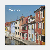 Burano Venice Magnet (Voorkant)
