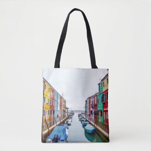 Burano Venice Metropolitan City of Venice Italië Tote Bag (Voorkant)