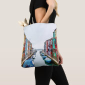 Burano Venice Metropolitan City of Venice Italië Tote Bag (Dichtbij)