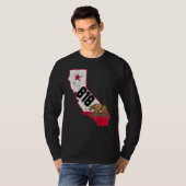 Burbank Area Code 818 Phone Number California Souv T-shirt (Voorkant volledig)