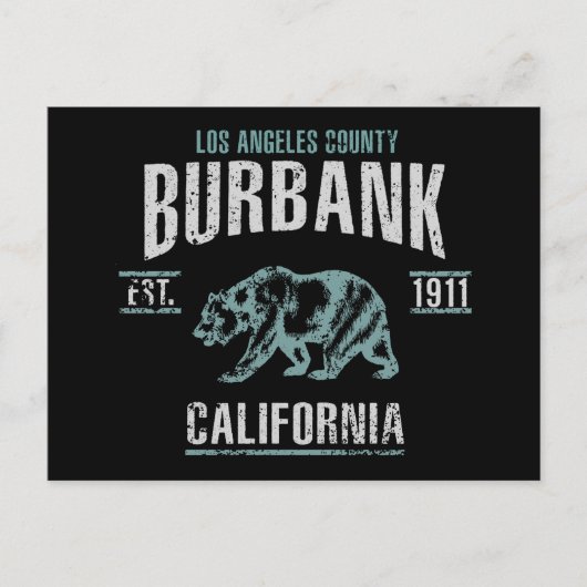 Burbank Briefkaart (Voorkant)
