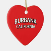 Burbank California Keramisch Ornament (Rechts)