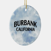 Burbank California Keramisch Ornament (Rechts)