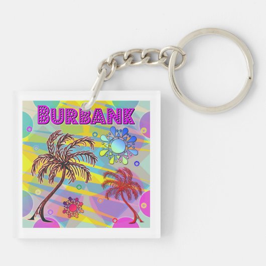 Burbank Happy en Hope Sleutelhanger (Achterkant)