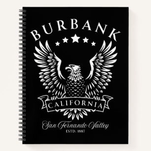 Burbank San Fernando Valley Californië Vintage Notitieboek
