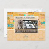 Burbon St. Balkon Kitten Briefkaart (Voorkant / Achterkant)