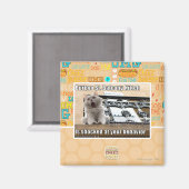 Burbon St. Balkon Kitten Magneet (Voorkant / Achterkant)