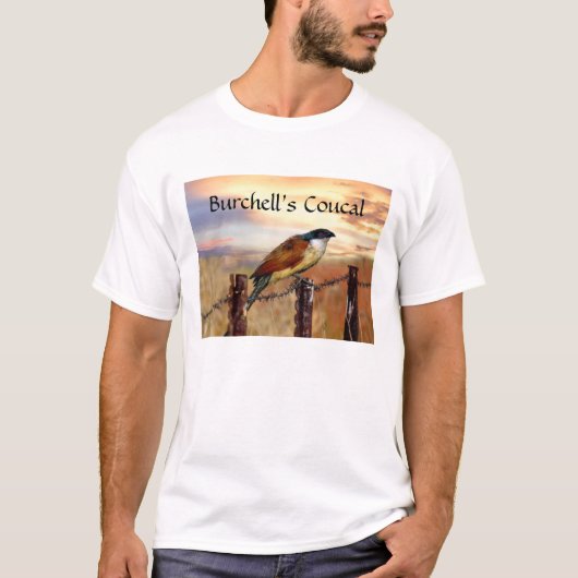 Burchell's koekoekvogel t-shirt (Voorkant)