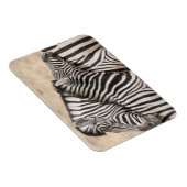Burchell's zebra's nekgevecht magneet (Rechterzijde)