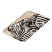 Burchell's zebra's nekgevecht magneet (Linkerzijde)