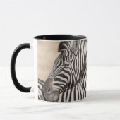 Burchells zebra's nekgevecht mok (Links)