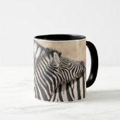 Burchells zebra's nekgevecht mok (Voorkant rechts)