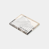 Burchells zebras nekken post-it® notes (Schuin)