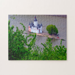 Burcht Pfalzgrafenstein Duitsland. Legpuzzel