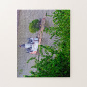 Burcht Pfalzgrafenstein Duitsland. Legpuzzel (Verticaal)