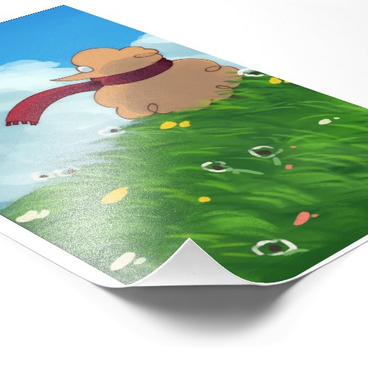 Burd Foto Afdruk (Hoek)