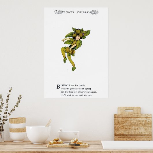 Burdock Poster (Keuken)