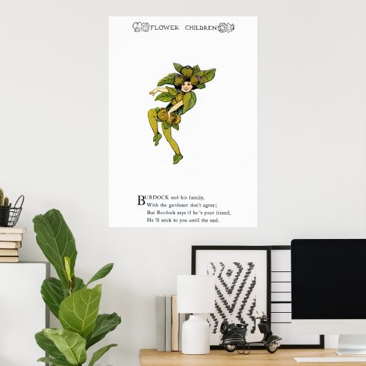 Burdock Poster (Thuiskantoor)