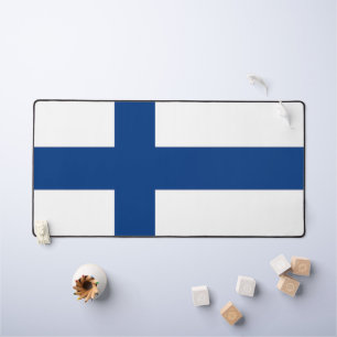 Bureaomat met vlag van Finland Bureaumat